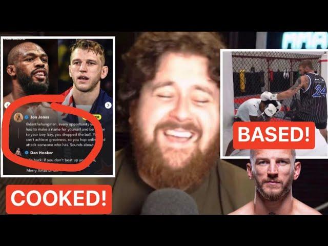 THE MMA GURU REMEMBERS JON JONES WAS COOKED BY DAN HOOKER? SPARRED ISHOWSPEED?