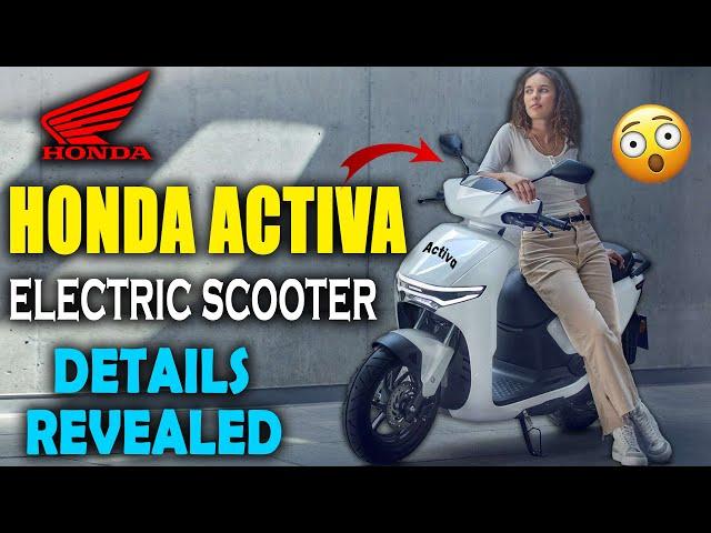 HONDA Activa Electric Scooter Decoded | Activa Electric Complete Details | Electric Vehicles India