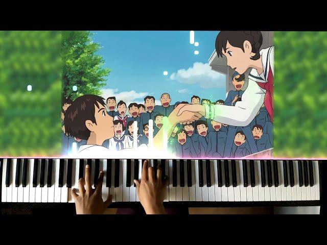 From up on Poppy Hill - A Big Commotion / Latin Quarter Piano Tutorial + Sheet Music