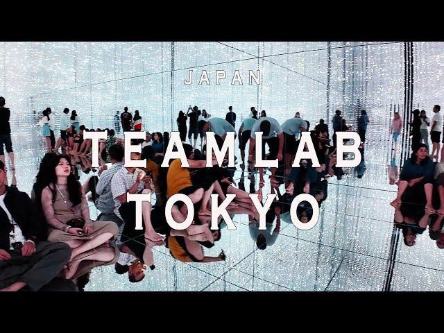 teamlab Planets 4K Walking Tour (Tokyo Japan)- Tour with Captions & Immersive Sound.チームラボ東京