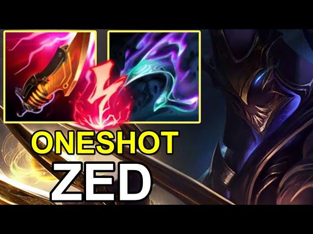 LOL CN BEST ZED - Fanren Zed vs Katarina Master - Challenger Zed S14.22