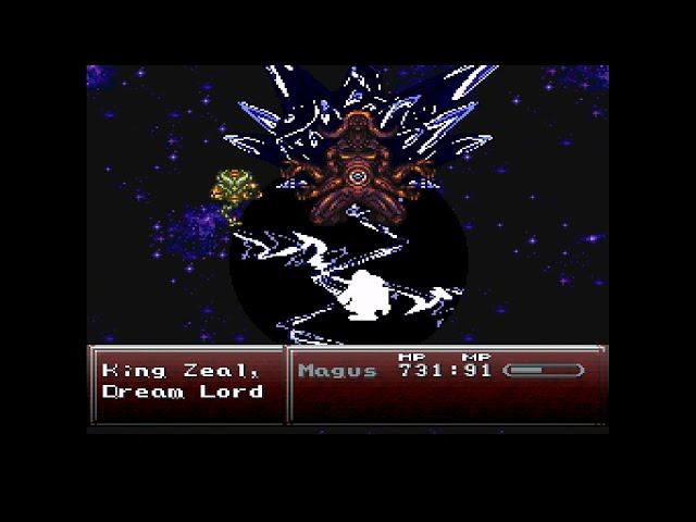 Chrono Trigger: Crimson Echoes Solo! Magus vs. KING ZEAL, DREAM LORD