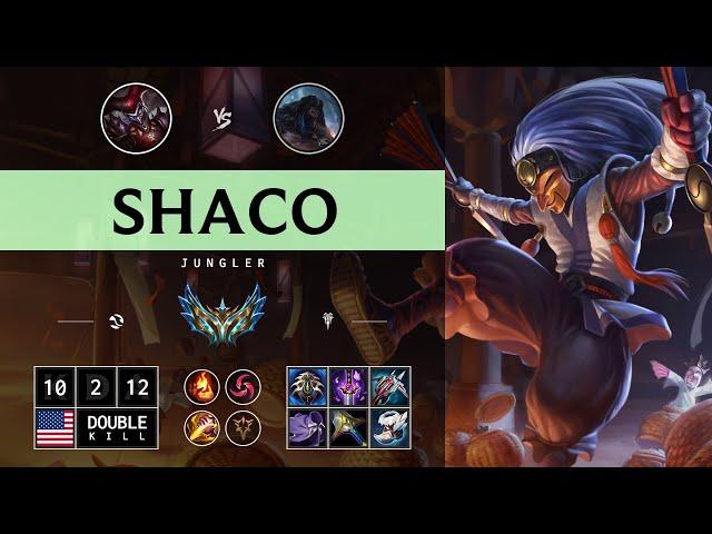 Shaco Jungle vs Udyr - NA Challenger Patch 14.12