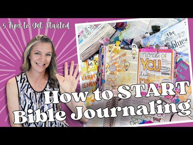 How to START Bible Journaling || 5 Steps to Get Started