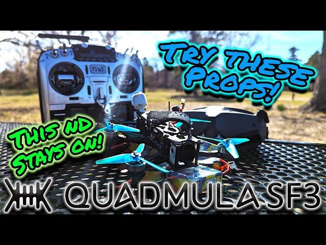 HQProp T3x2x3: The New GO TO for the Quadmula SF3! // 4K FPV Freestyle // MurdersFPV