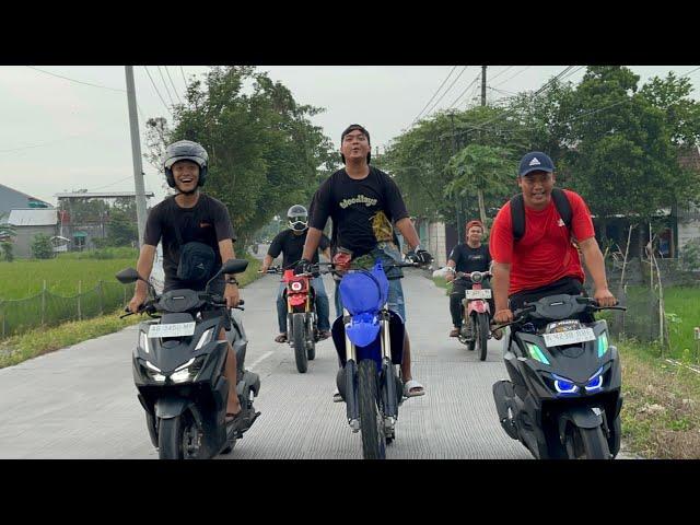 TEST DRIVE DI JALAN YZ 250 X DIMAS ZAENAL & TEAM RUWET NYA 