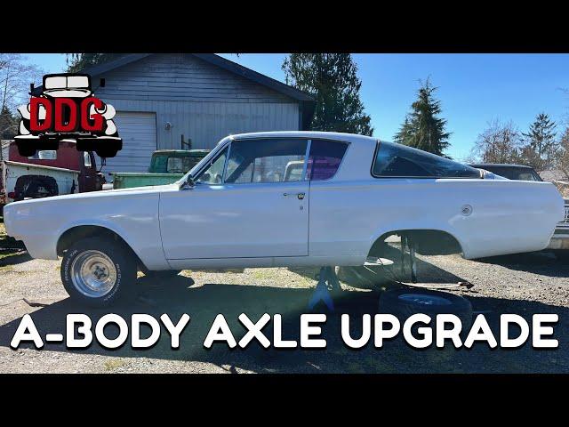 Chrysler's Best Axle - 1966 "Garbage Can" Plymouth Barracuda Gets An 8 3/4 Upgrade