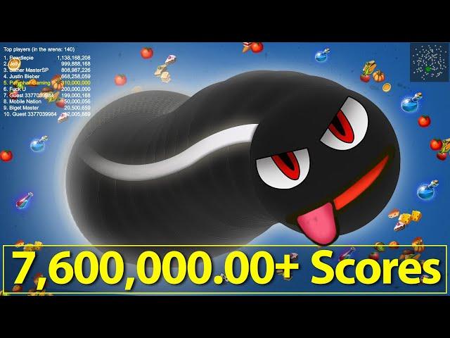 How To Become A Pro Player In Worms Zone ?  © 7,600,000.00 + Best Scores (Watch This)