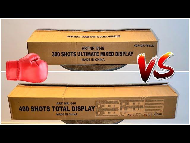 300 Shots Ultimate Display VS 400 Shots Total Display : Magnum Vuurwerk