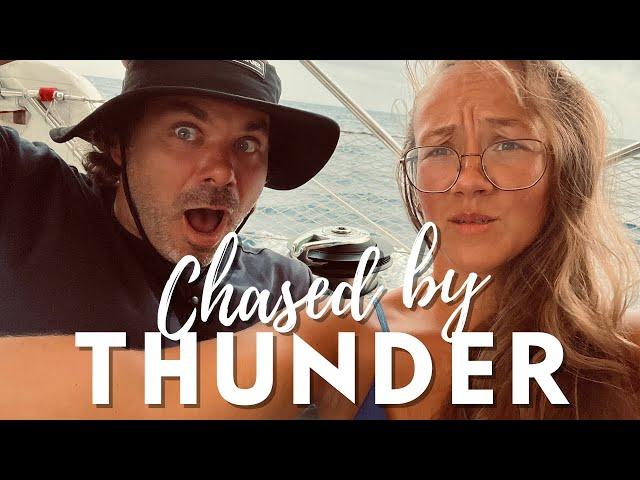 Crossing to Sardinia. Thunder all around us. - EP 12 - SAILING EUROPE