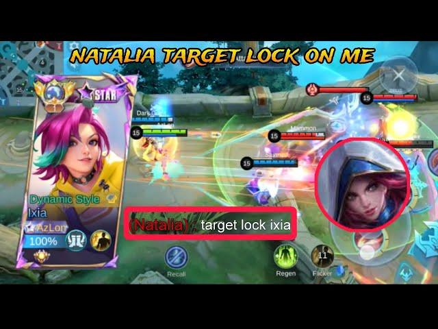 NATALIA - "TARGET LOCK IXIA" | TOP GLOBAL IXIA GAMEPLAY #ixia #topglobal #bestbuild #mlbb