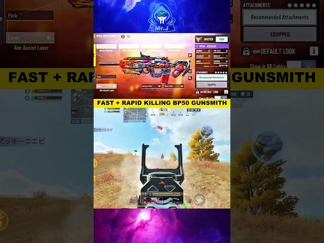  BP50 No Recoil + Max Damage = META BUILD! CODM BR! 