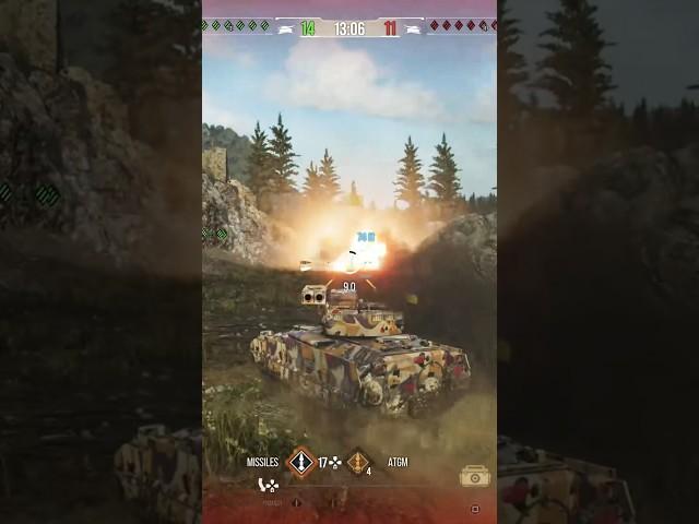 M3A2 Bradley vs Wiesel TOW #playstation #wiesel #wotconsole #wot #wotreplays #1000iqgameplay #reels