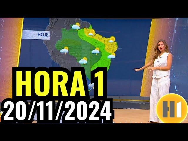 PREVISÃO DO TEMPO - HORA 1  - 20/11/2024 / QUARTA-FEIRA