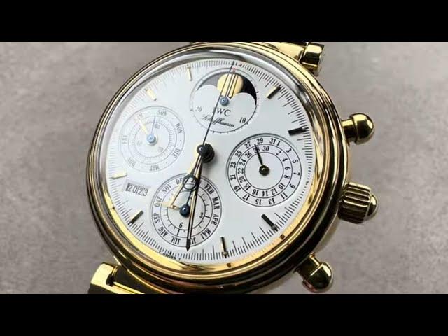 IWC Da Vinci Perpetual Calendar Chronograph (3750-01) Watch Review