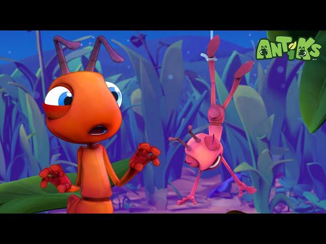 Midnight Manic | 1 Hour of Antiks | Funny Adventure Cartoons for Kids | Be Brave!