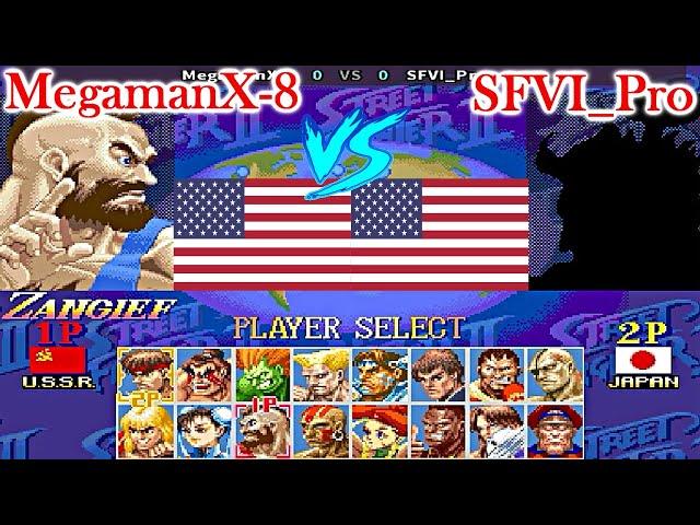 Super Street Fighter II X: Grand Master Challenge - MegamanX-8 vs SFVI_Pro