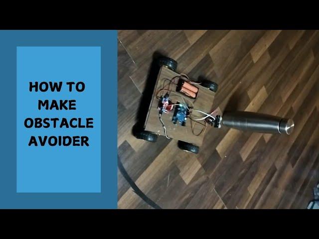 HOW TO MAKE OBSTACLE AVOIDER | Real Time Project | NR Tech Learning Hub | #project