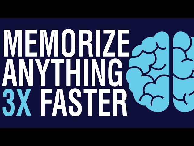 HOW TO MEMORIZE ANYTHING | HOW TO REMEMBER THINGS EASILY