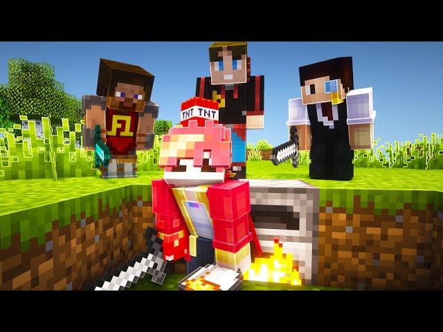 Minecraft, aber MANHUNT gegen 3 Hunter FINALE