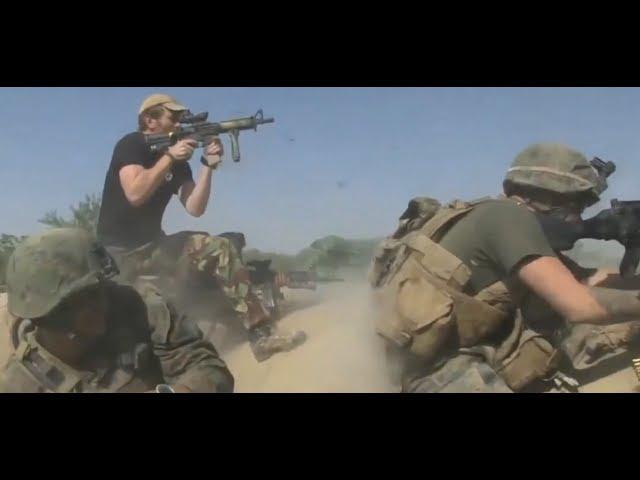 BRITISH SAS AND US MARINES IN FIREFIGHT WITH TALIBAN 2011