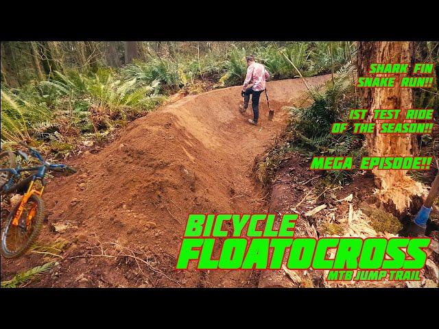 FLOATOCROSS MTB JUMP TRAIL BUILD || SNAKE RUN & TEST RIDE SPECIAL! || PH 2 || EP 4