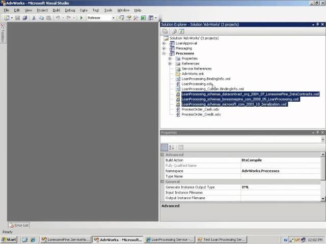 Consuming a WCF Service Using a BizTalk Server 2009 Orchestration