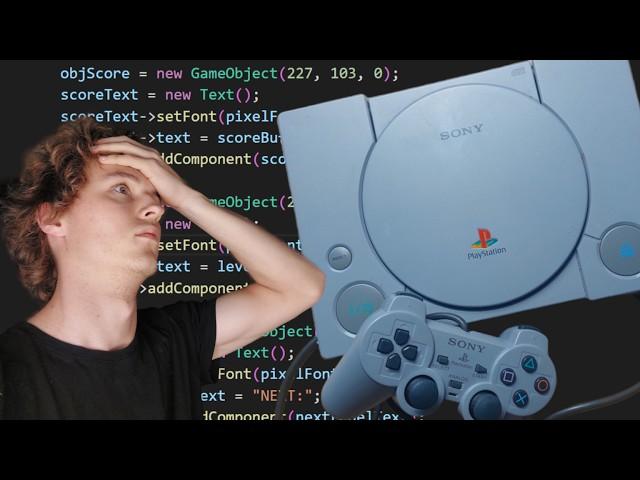 I programmed a PlayStation 1 game engine