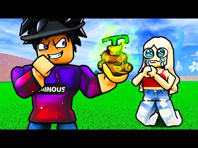 She BEGGED For DRAGON FRUIT, So I Gave Her This Instead... (Roblox Blox Fruits)