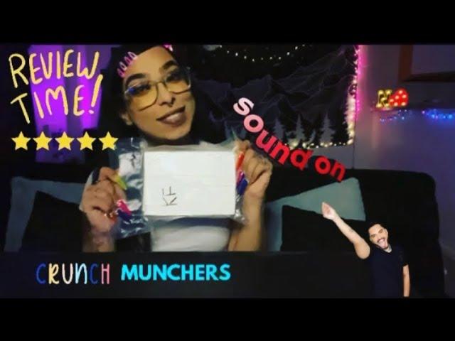 ‼️REVIEW#2‼️CRUNCHMUNCHER(PRESSED)