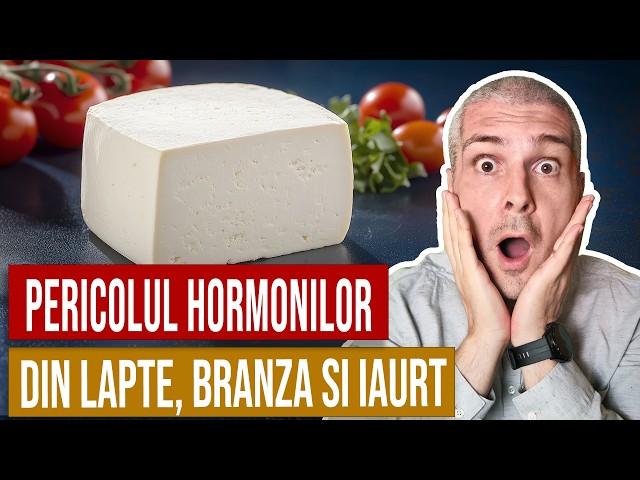 Pericolul hormonilor din lapte, branza si iaurt