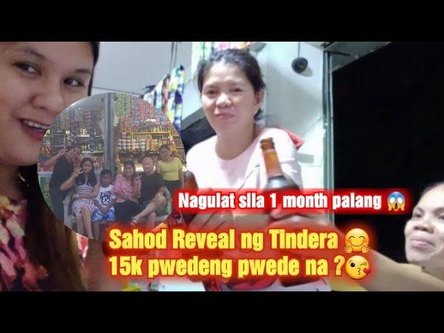 Sahod Reveal ng Tindera | Gulat mga Tindera ko.