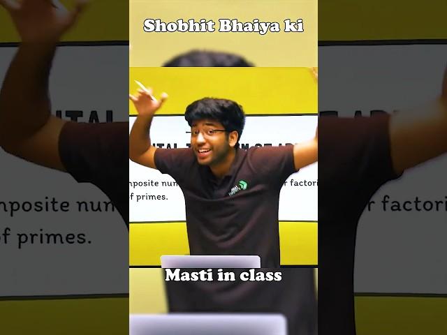 Most Fun Class of Shobhit Bhaiya ||Shobhit Nirwan||NextToppers #funny #study #class10 #cbse #viral