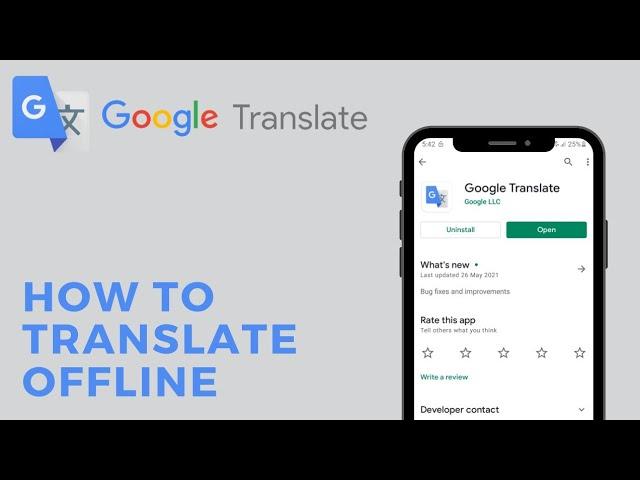 How To Use Google Translate Offline | Translate Text Offline | 2021