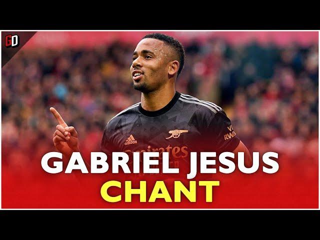 GABRIEL JESUS ARSENAL CHANT - "Ohh I believe in Jesus..."