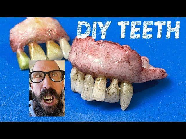 DIY Realistic Teeth Using Thermoplastic Beads - SO EASY