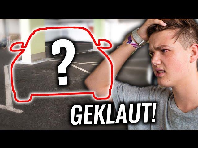 MORITZ AUTO GEKLAUT PRANK! (ER IST SAUER)