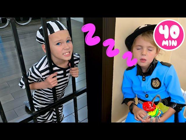 Five Kids Police Song + More Nursery Rhymes