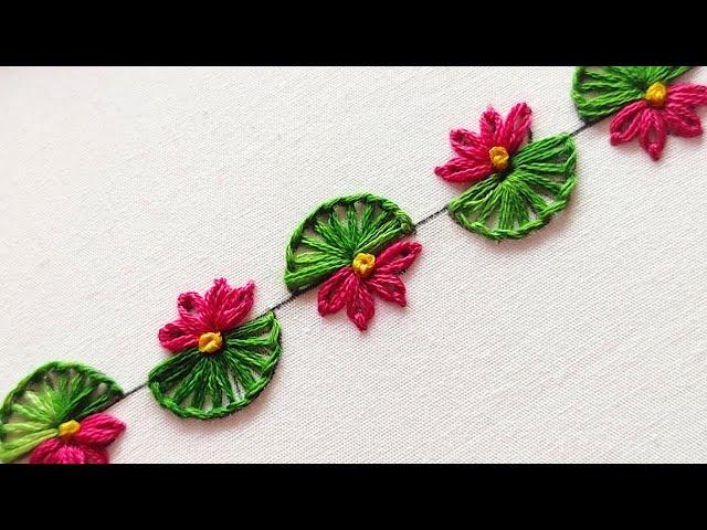  Mastering the Art of Hand Embroidery Stitches: Buttonhole stitch designs Tutorial