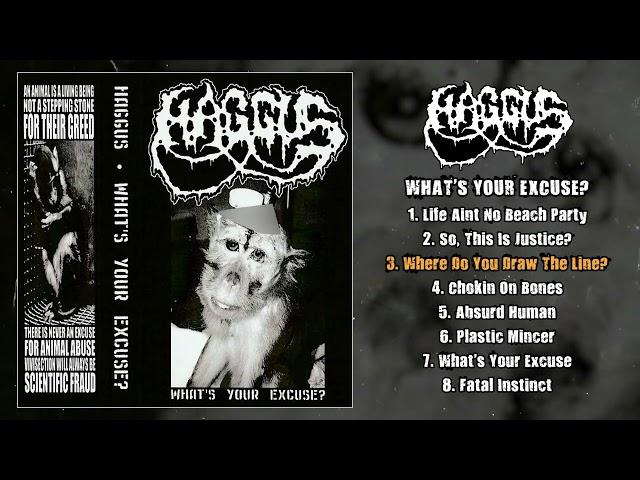 Haggus - What’s Your Excuse? MC FULL EP (2023 - Mincecore / Goregrind)