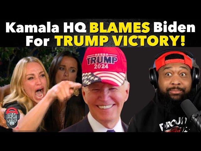 Kamala HQ BLAMES Biden For TRUMP VICTORY!