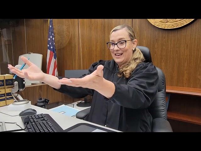 Court Walk through   A Courtroom