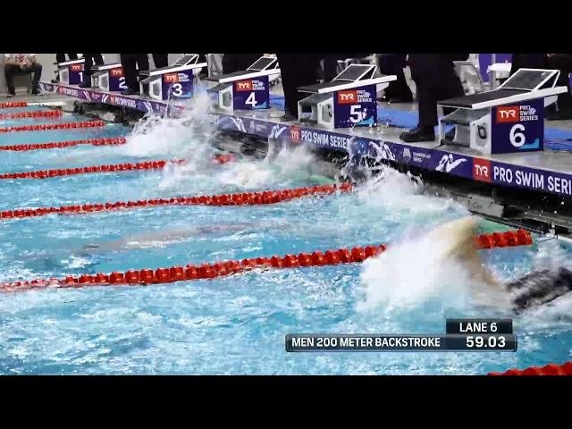 Men’s 200m Back B Final | 2018 TYR Pro Swim Series - Austin