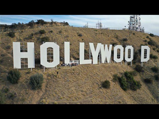 Itay Galo  @ Hollywood Sign