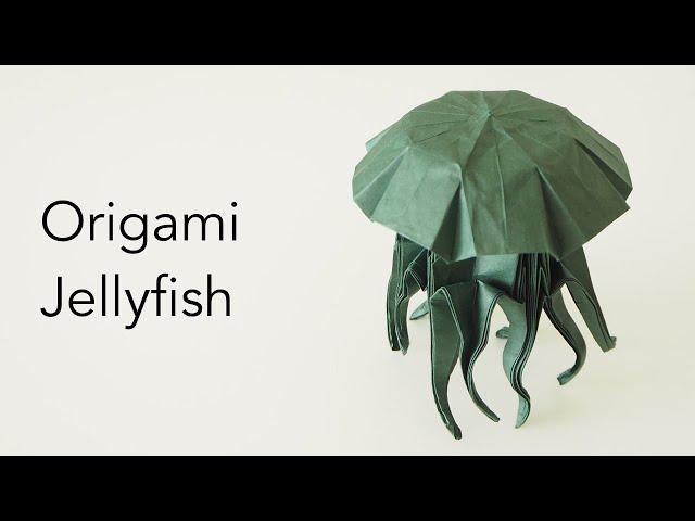 Make origami #withme - Origami Jellyfish Tutorial - Designed by Chris Heynen