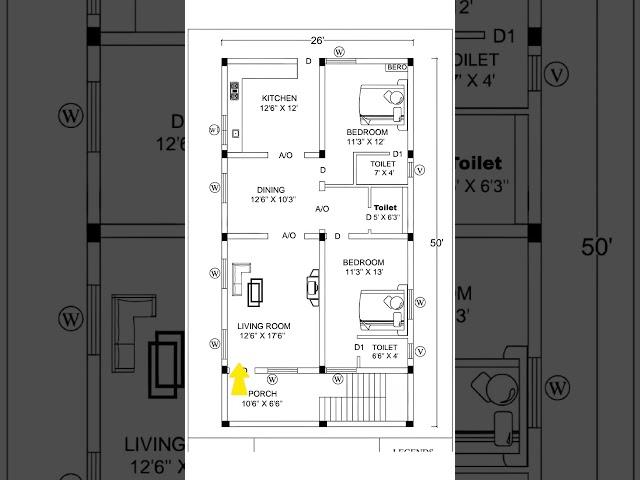 House Plan  #homedesign #architecture #realestate #housedesign #homeplan #houseplan #shorts #home