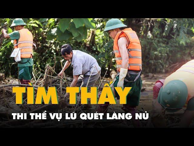 Thi thể chủ hộ có cả nhà chết, mất tích ở Làng Nủ mới được tìm thấy