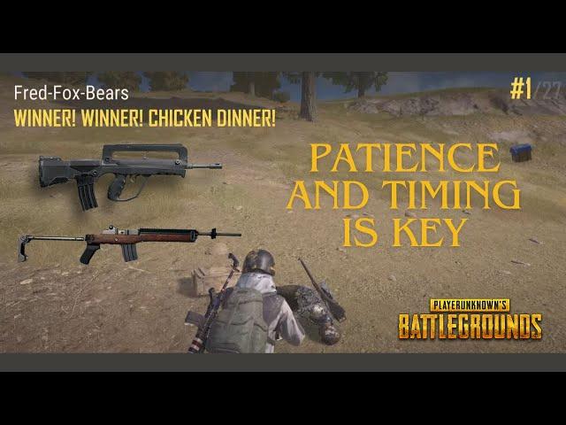 PUBG Chicken Dinner with the FAMAS – Final 3 Minutes of Squads on Erangel