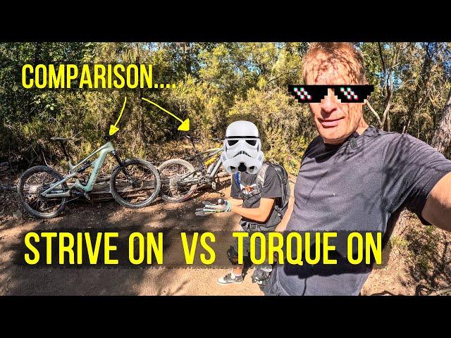 Ride Comparison: Canyon's Strive ON v Torque ON