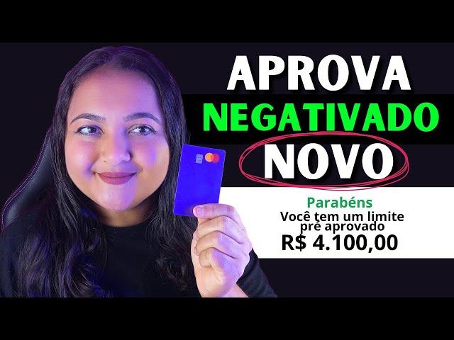 NOVO! CARTÃO DE CREDITO APROVANDO NA HORA ATÉ NEGATIVADO   SEM BUROCRACIA !